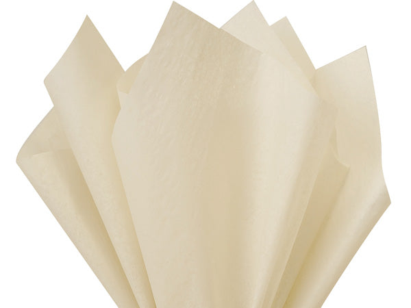 Hârtie de mătase ivorie vanilie -www.Fluturas.net