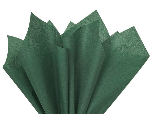 Hârtie de mătase verde pădure- www.Fluturas.net